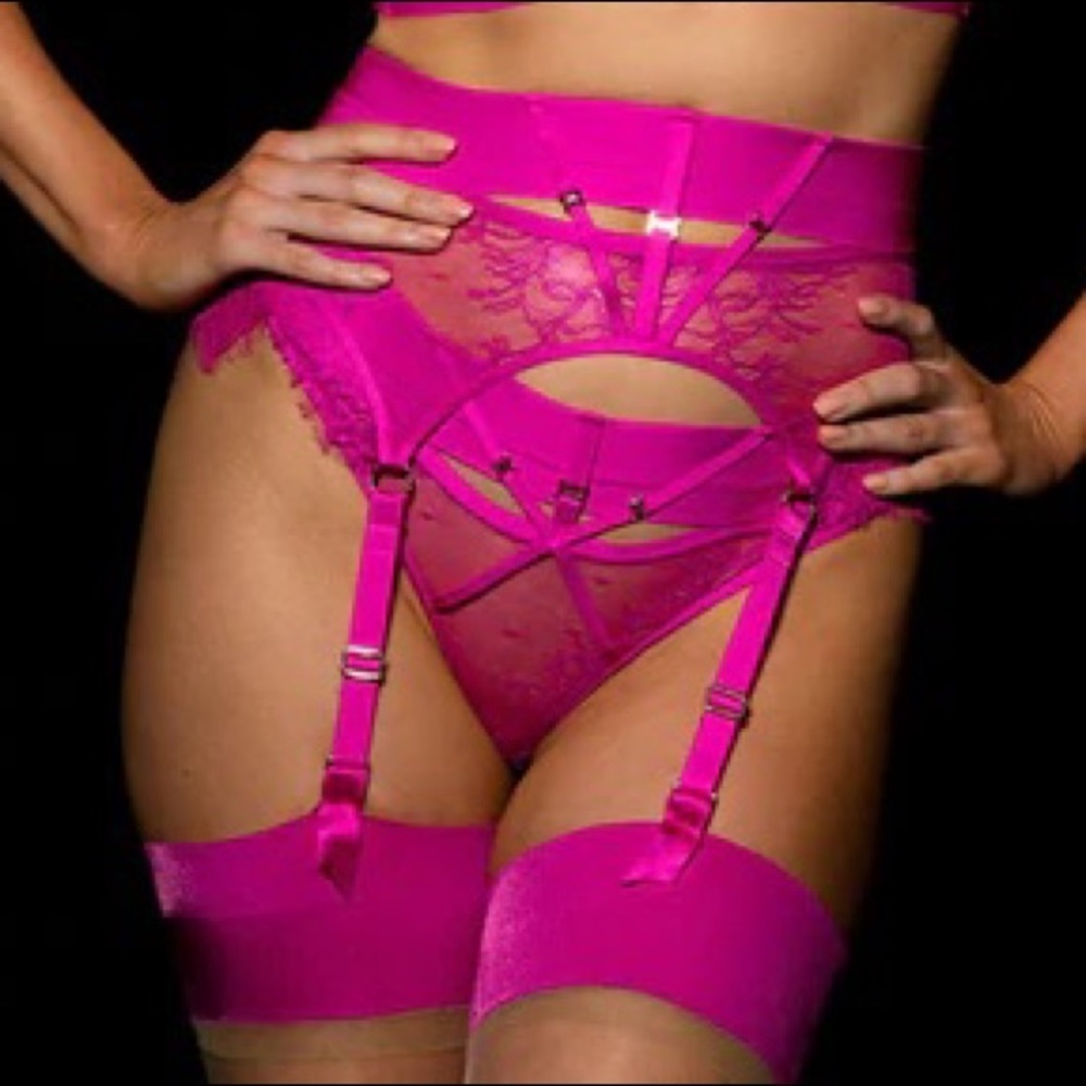 Honey Birdette Luxury Thigh Highs Stockings